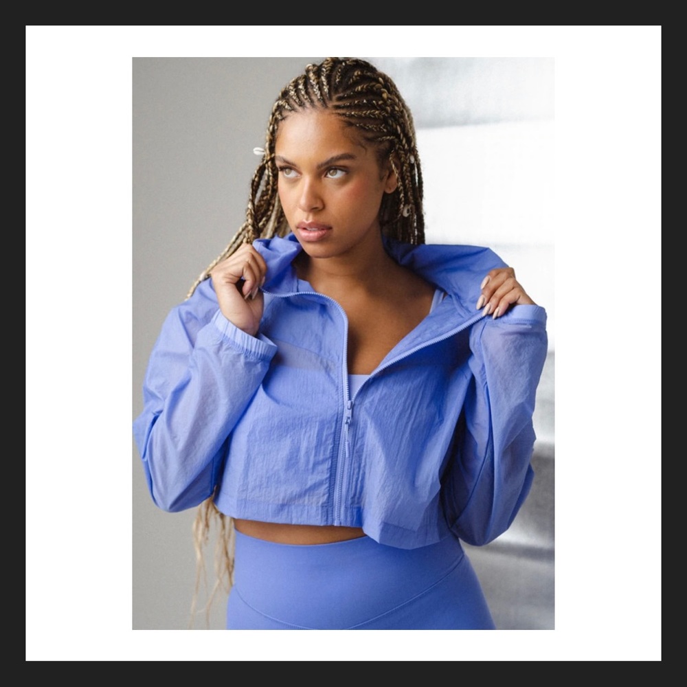 NEW Balance Athletica The Atomic Jacket wide cropped jacket